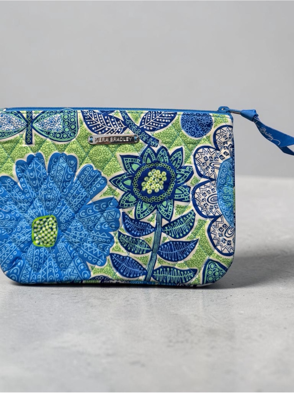 Vera Bradley “Doodle Daisy” Makeup Case Cosmetic Bag